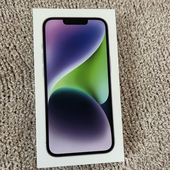 COPY - Brand New IPhone 14 128GB Purple - Picture 3 of 4
